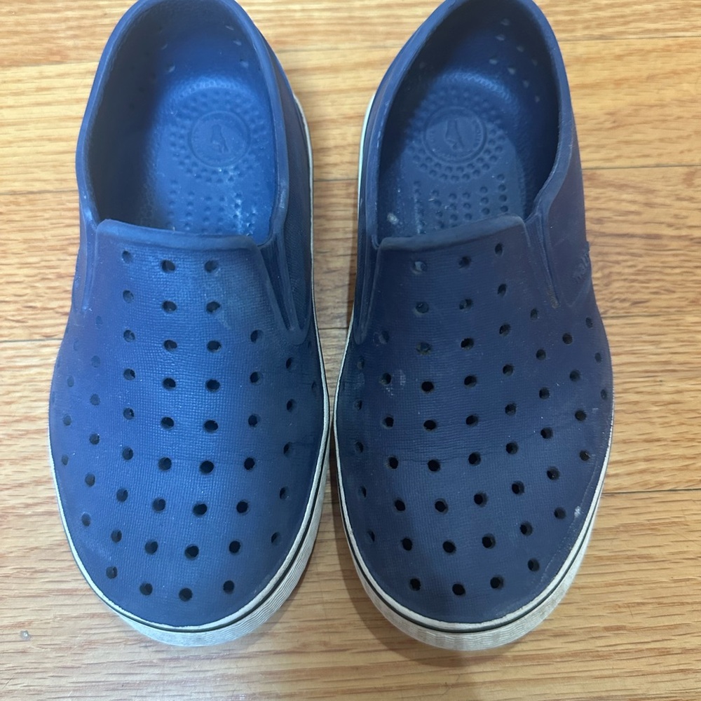 Native Navy Slip-On Shoes